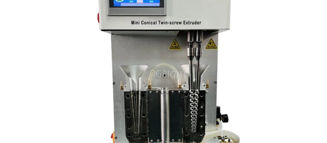Mini Conical Twin Screw Extruder Machine